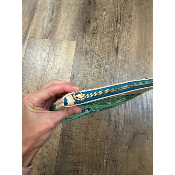 Spartina 449 Blue Ridge Mountains North Carolina Clutch Wristlet *Read - Picture 4 of 10